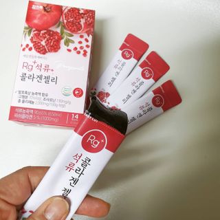 함초록 Rg+ 석류콜라겐젤리 — 5점을 준 리뷰어가 2021년 3월 올린 사용 사진
