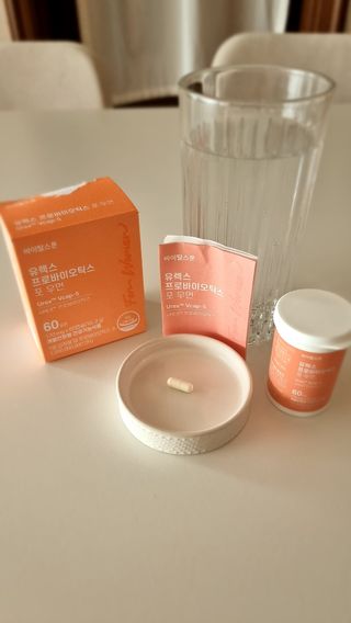 [바이탈스푼] 여성 질 유산균, 유렉스프로바이오틱스 포 우먼 (60캡슐) — 5점을 준 리뷰어가 2022년 7월 올린 사용 사진