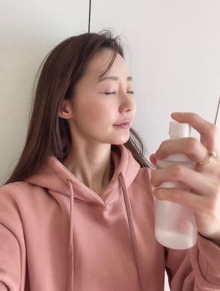 [시카앰플] 묘오한 고마진정할때 진정 스프레이 앰플 150ml — 4점을 준 리뷰어가 2021년 3월 올린 사용 사진