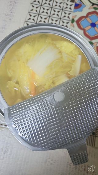 셰프애찬 단호박 백김치 1kg — 5점을 준 리뷰어가 2022년 10월 올린 사용 사진