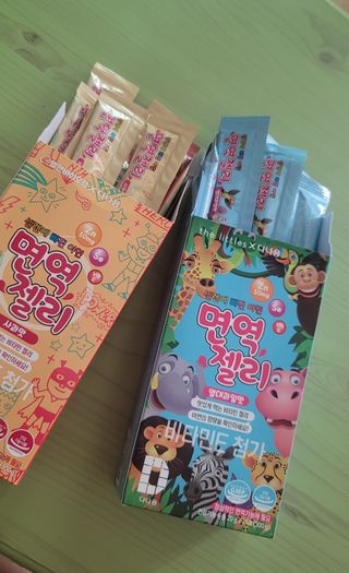 다나음 셀렌에 빠진 아연면역젤리 열대과일맛+사과맛 — 5점을 준 리뷰어가 2023년 8월 올린 사용 사진
