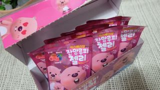 [팔도] 잔망루피젤리 믹스베리맛 42g 8개 — 5점을 준 리뷰어가 2022년 1월 올린 사용 사진