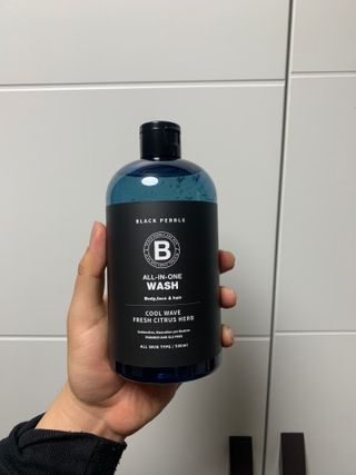 블랙페블 올인원 워시 쿨 웨이브 500ml — 5점을 준 리뷰어가 2021년 4월 올린 사용 사진