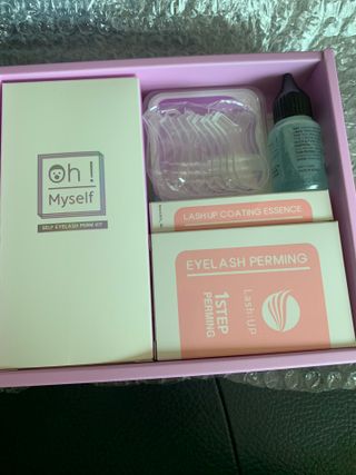 피비에스코리아 [오마이셀프] 셀프 속눈썹펌 키트 뷰러펌 파마 세트 — 4점을 준 리뷰어가 2021년 12월 올린 사용 사진