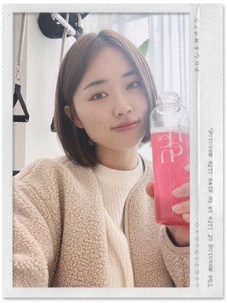 히엔 블루미, 핑크미 히엔 블루미&핑크미 — 5점을 준 리뷰어가 2023년 3월 올린 사용 사진