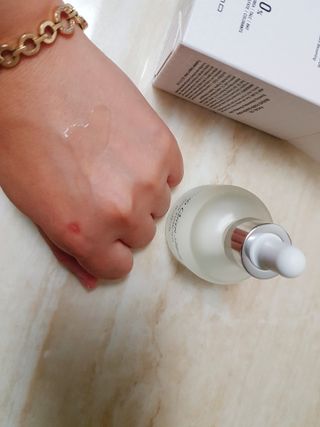 브에노 파리퀸 윌 페이스 오일 — 5점을 준 리뷰어가 2021년 6월 올린 사용 사진