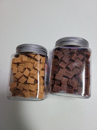 페페로니 진짜 오메가3 연어+소고기 180g+180g — 5점을 준 리뷰어가 2021년 7월 올린 사용 사진