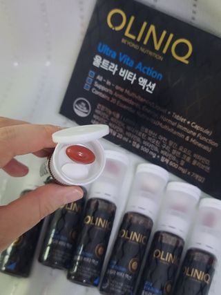 올리닉 울트라비타액션 — 4점을 준 리뷰어가 2021년 9월 올린 사용 사진