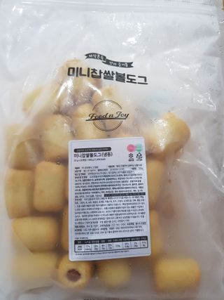 Dog&Ball 독앤볼 [Dog&Ball] 미니찹쌀볼도그 찹쌀치즈볼 — 5점을 준 리뷰어가 2021년 9월 올린 사용 사진