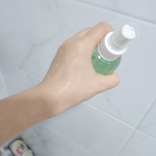 [녹산] 그린 솔루션 멀티 클렌징 오일 + 그린 솔루션 멀티 바디 미스트 — 4.5점을 준 리뷰어가 2022년 10월 올린 사용 사진