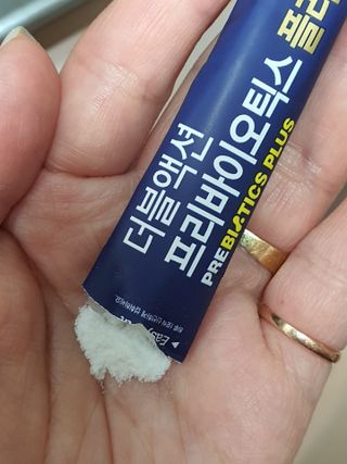 메이준뉴트리 더블액션 프리바이오틱스 플러스+ — 5점을 준 리뷰어가 2021년 6월 올린 사용 사진