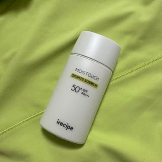 아이레시피 모이스트터치 스포츠 선밀크 50ml (SPF50+ PA+++) — 5점을 준 리뷰어가 2023년 7월 올린 사용 사진