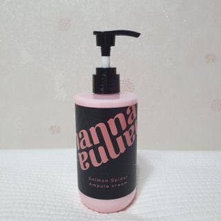 난나 살몬 스파이더 검버섯 미백 톤업 화이트닝 연어 앰플 크림 300ml 대용량 — 5점을 준 리뷰어가 2022년 8월 올린 사용 사진
