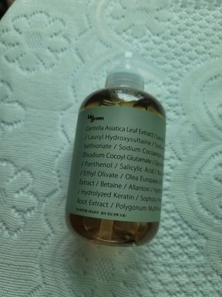 빅그린 안티 헤어로스 탈모 시카 바이옴 샴푸 500ml (중건성두피용) — 5점을 준 리뷰어가 2022년 7월 올린 사용 사진