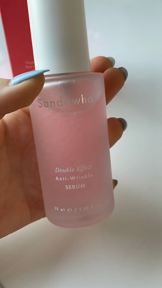 산다화 더블 이펙트 안티 링클 세럼 50ml — 4점을 준 리뷰어가 2023년 3월 올린 사용 사진