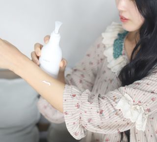 에센느 닥터 센시 아토 프로바이옴 바디로션 — 5점을 준 리뷰어가 2022년 9월 올린 사용 사진