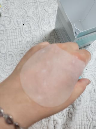 리더스코스메틱 리더스 카밍 바이오틱스 퀵 수딩 패드 — 4점을 준 리뷰어가 2022년 6월 올린 사용 사진