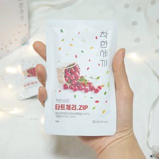 헬스업 착한세끼 타트체리 — 4점을 준 리뷰어가 2021년 5월 올린 사용 사진