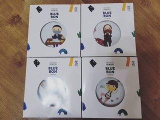 [블루 본 아이노우] 유아용 컬러마스크 40 PCS SET 2중 택 1 — 5점을 준 리뷰어가 2021년 4월 올린 사용 사진