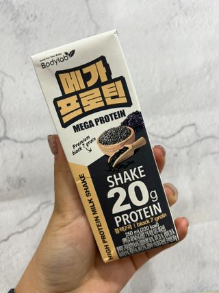 바디랩 프로틴음료 단백질쉐이크 메가프로틴 — 5점을 준 리뷰어가 2022년 4월 올린 사용 사진