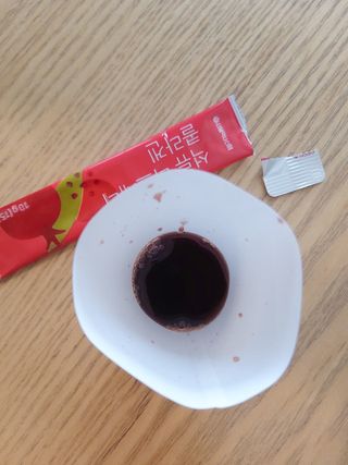 서울약사신협_석류 타트체리 콜라겐_10g x 30포 — 5점을 준 리뷰어가 2021년 8월 올린 사용 사진