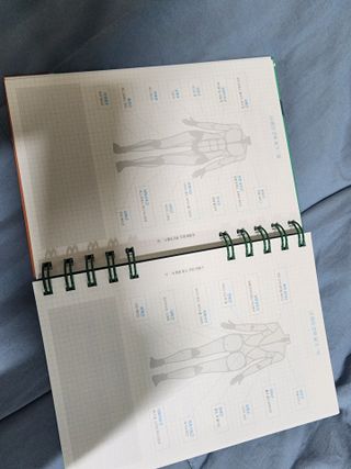 리훈 숨은라인찾기 운동일지 다이어트 일기 식단 다이어리 습관 계획표 — 5점을 준 리뷰어가 2023년 6월 올린 사용 사진