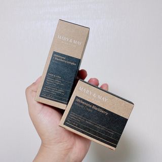 마리엔메이  이데베논 블랙베리 보습 크림 + 세럼 — 5점을 준 리뷰어가 2021년 10월 올린 사용 사진