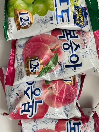 청포도캔디 복숭아캔디 — 5점을 준 리뷰어가 2022년 11월 올린 사용 사진
