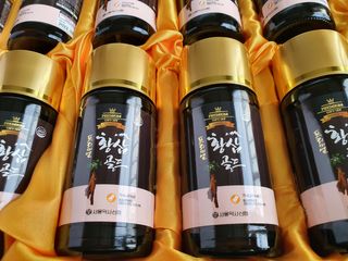 서울약사신협_프리미엄황삼골드_3.75g x 12환+75mgx12병 — 5점을 준 리뷰어가 2021년 1월 올린 사용 사진