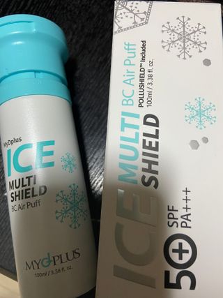 마이디플러스 아이스멀티쉴드 BC Air Puff — 5점을 준 리뷰어가 2021년 11월 올린 사용 사진