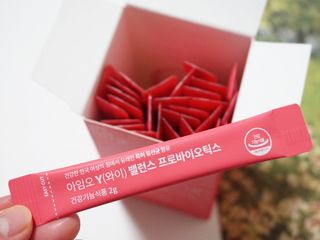 아임오 Y와이 밸런스 프로바이오틱스 30포 — 5점을 준 리뷰어가 2021년 12월 올린 사용 사진