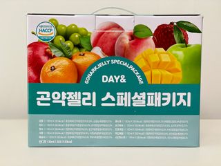참앤들황토농원 10가지 맛, 입맛대로 스페셜하게~ 가볍게 한 포 땡! 곤약젤리 스페셜 패키지 130ml x 30포 — 5점을 준 리뷰어가 2022년 12월 올린 사용 사진