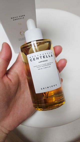 [스킨1004] 마다가스카르 센텔라 앰플 100ml — 4점을 준 리뷰어가 2024년 5월 올린 사용 사진