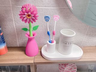 코하드블랑 규조토 트레이+칫솔꽂이 세트 — 5점을 준 리뷰어가 2021년 1월 올린 사용 사진