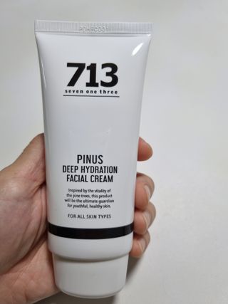 [세븐원쓰리 713] 내 본연의 피부회복 피누스 소나무보습크림 — 5점을 준 리뷰어가 2021년 10월 올린 사용 사진