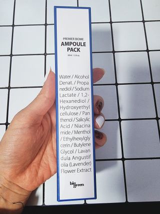 빅그린 카렌듈라(지성두피용)&시카(중건성두피용)탈모샴푸500ml-택1,빅그린 프리미어바이옴탈모앰플팩 60ml — 5점을 준 리뷰어가 2023년 1월 올린 사용 사진