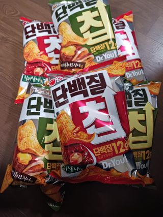 맛있게 채우는 단백질 12g, 닥터유 단백질칩 — 5점을 준 리뷰어가 2023년 12월 올린 사용 사진