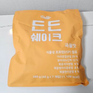 [덜다] 든든 식물성 단백질 쉐이크 40g X 7입 (곡물/딸기) — 4점을 준 리뷰어가 2023년 7월 올린 사용 사진