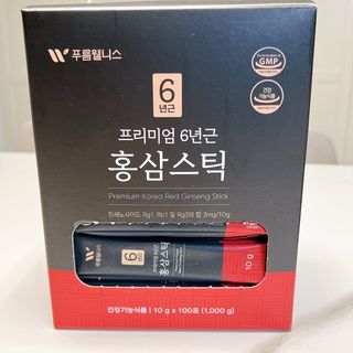 [푸름웰니스] 프리미엄 6년근 홍삼스틱 3mg x 100포 — 5점을 준 리뷰어가 2022년 2월 올린 사용 사진