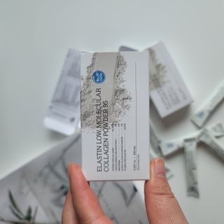 [유니자르] 엘라스틴 저분자 콜라겐95 7포 X 3EA   총 21포 — 4.5점을 준 리뷰어가 2022년 1월 올린 사용 사진