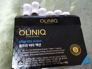 올리닉 울트라비타액션 — 5점을 준 리뷰어가 2021년 9월 올린 사용 사진
