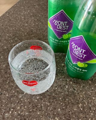 몽베스트 Montbest with Sparkling water Lime20병 — 5점을 준 리뷰어가 2022년 7월 올린 사용 사진