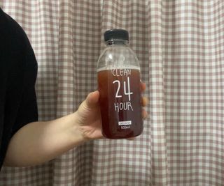 클린24시간 1BOX(5포) + 전용보틀(500ml) — 5점을 준 리뷰어가 2022년 10월 올린 사용 사진