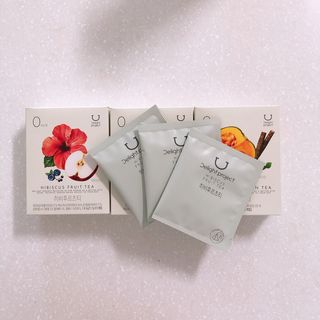 딜라이트 프로젝트 블렌딩티 우엉호박티, 히비후르츠티, 쟈스민캐모티 — 5점을 준 리뷰어가 2021년 7월 올린 사용 사진