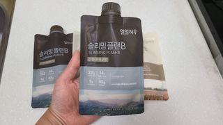 일일하우 슬리밍 플랜B 고소한 귀리맛, 진한 카카오맛 (체중조절식) — 5점을 준 리뷰어가 2023년 8월 올린 사용 사진