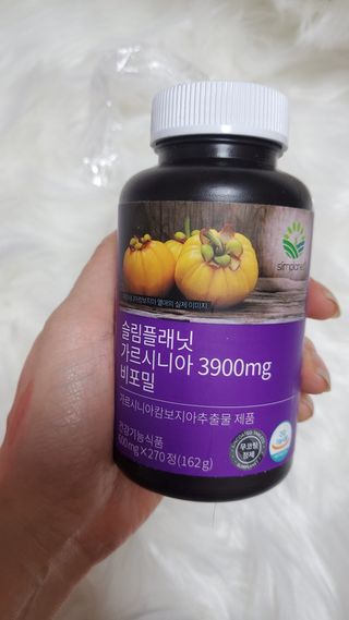 슬림플래닛 가르시니아 3900mg — 5점을 준 리뷰어가 2021년 2월 올린 사용 사진