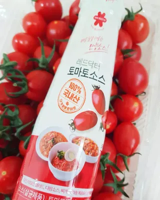 레드닥터  대추방울토마토 + 매콤새콤달콤 레드닥터 토마토 소스 — 5점을 준 리뷰어가 2022년 12월 올린 사용 사진