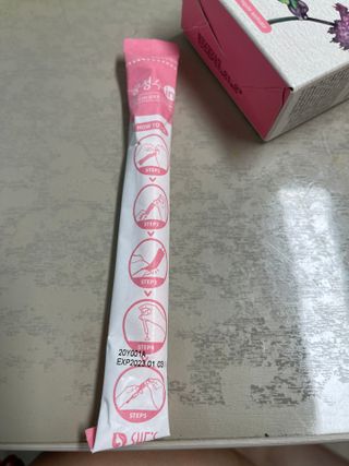 래디 한방 여성청결제 궁청수인 10개입 — 4.5점을 준 리뷰어가 2022년 5월 올린 사용 사진
