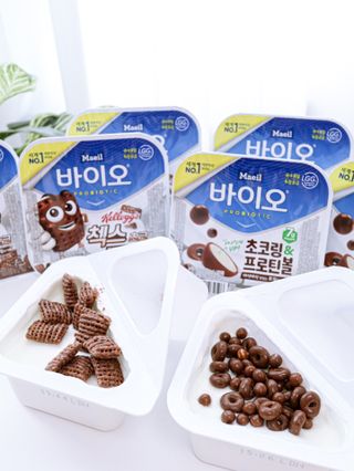 매일바이오 토핑요거트 — 5점을 준 리뷰어가 2021년 6월 올린 사용 사진