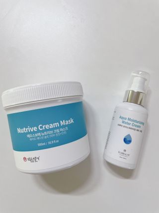 약손명가코스메틱 에오스보떼 뉴트리브 크림 마스크 솔트 500ml — 5점을 준 리뷰어가 2022년 1월 올린 사용 사진